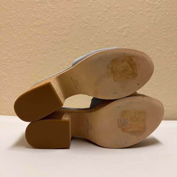 KATE SPADE NEW YORK Ibiza Slip-On Platform Wedge Sandals Size 10 – Excellent - Picture 7 of 8